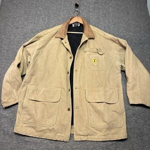 NAPT Canvas Barn Jacket Mens Large Tan 2004 Cincinnati Pupil Transportation